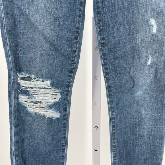 Joes Jeans Flawless The Charlie High Rise Skinny Torn Distressed Jeans Size W24 - Picture 4 of 14